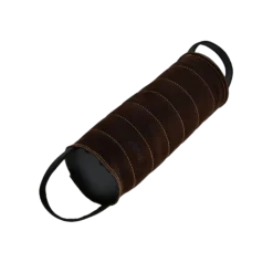 Rouleau / tube de mordant en cuir, 30 cm