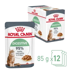 Royal canin sachet fraicheur digest sensitive sauce - 12 sachets de 85 gr