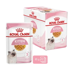 Royal canin sachet fraicheur Kitten en gelée - 12 sachets de 85 gr