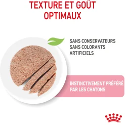 Royal canin sachet fraicheur Kitten mousse - 12 sachets de 85 gr