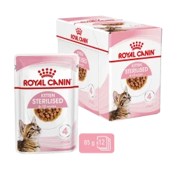 Royal canin sachet fraicheur Kitten sterilised sauce - 12 sachets de 85 gr