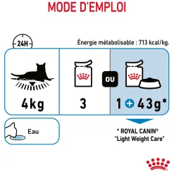 Royal canin sachet fraicheur Ultra Light gelée- 12 sachets de 85 gr