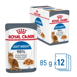 Royal canin sachet fraicheur Ultra Light gelée- 12 sachets de 85 gr