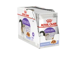Royal canin sachet fraicheur stérelised gelée - 12 sachets de 85 gr