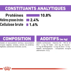 Royal canin sachet fraicheur stérelised mousse - 12 sachets de 85 gr