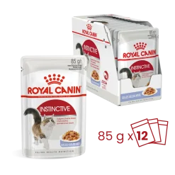 Royal canin sachet fraicheur Instinctive en gelée - 12 sachets de 85 gr