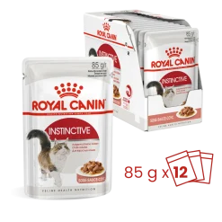 Royal canin sachet fraicheur Instinctive sauce - 12 sachets de 85 gr