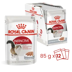 Royal canin sachet fraicheur Instinctive mousse - 12 sachets de 85 gr