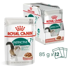 Royal canin sachet fraicheur instinctive +7sauce - 12 sachets de 85 gr