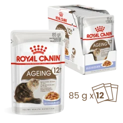 Royal canin sachet fraicheur ageing +12 gelée - 12 sachets de 85 gr