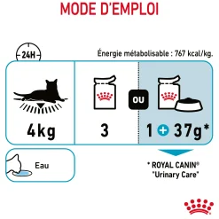 Royal canin sachet fraicheur urinary sauce- 12 sachets de 85 gr