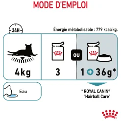 Royal canin sachet fraicheur hairball sauce - 12 sachets de 85 gr