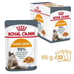 Royal canin sachet fraicheur Intense Beauty sauce - 12 sachets de 85 gr