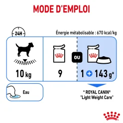 Royal Canin Wet Chien Light Weight Care Mousse - 12 x 85 g