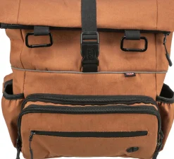Sac de hanche Rolltop, sangle ventrale: 55-130 cm, rouille