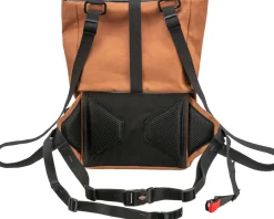 Sac de hanche Rolltop, sangle ventrale: 55-130 cm, rouille