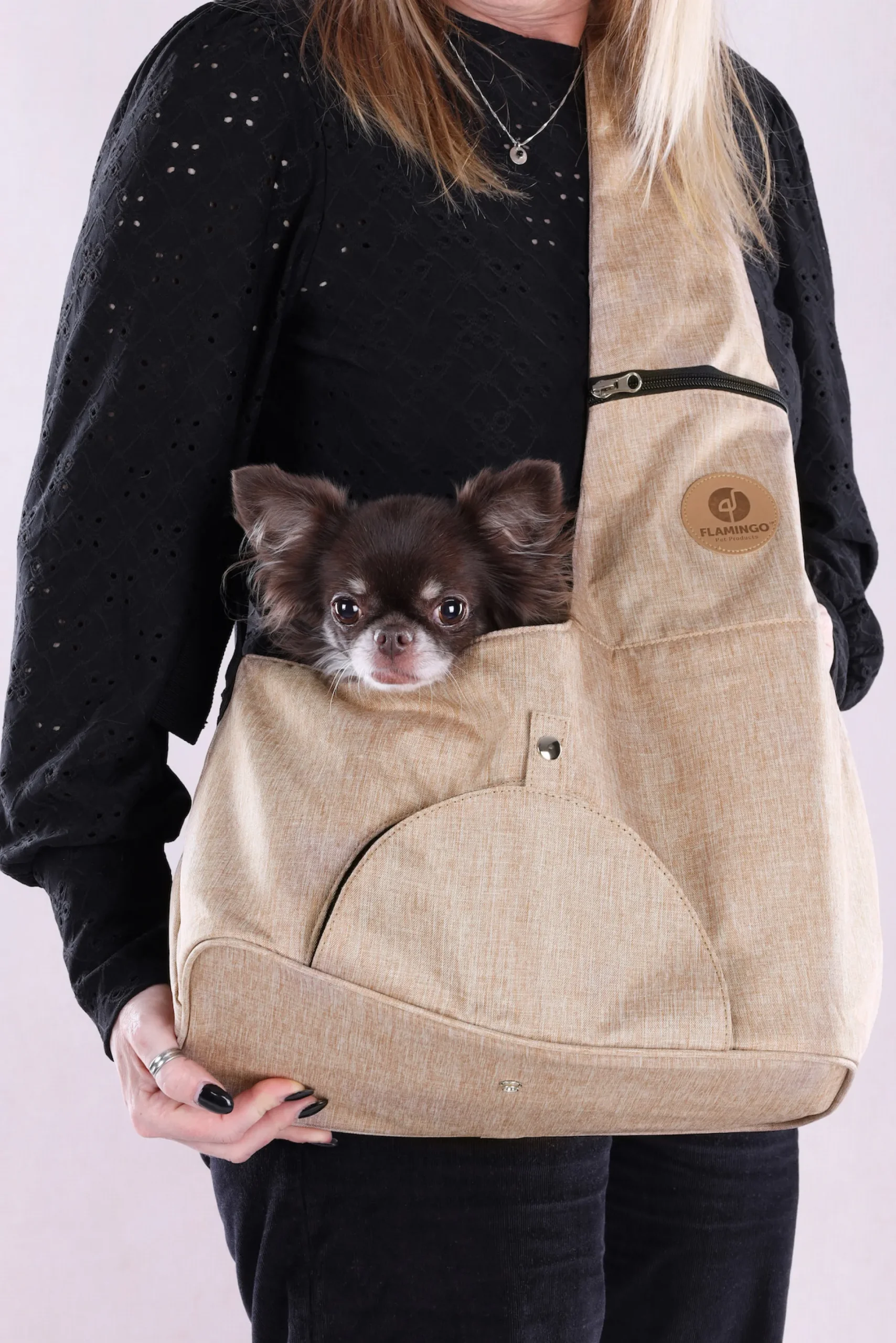 Sac de transport Kanga beige