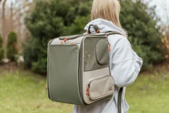 Sac à dos Rocco 40 × 42 × 30 cm, beige/vert olive