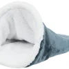 Sac douillet Paul, 40 × 60 cm, bleu/blanc