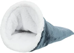 Sac douillet Paul, 40 × 60 cm, bleu/blanc