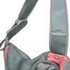 Sac frontal en bandoulière, 50 × 25 × 18 cm, rose