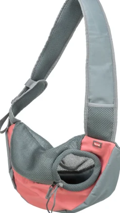 Sac frontal en bandoulière, 50 × 25 × 18 cm, rose