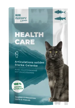 Sachet fraicheur Bubi nature chat - health care maquereau et saumon, 70 gr