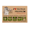Sachets papier cartonné ramasse crottes - Biodégradable (carton de 720 sachets)