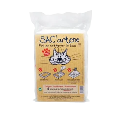 Sac à litière fond cartonné SAC'ARTONE