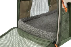 Sac Marlon 27 × 27 × 43 cm, beige/vert olive