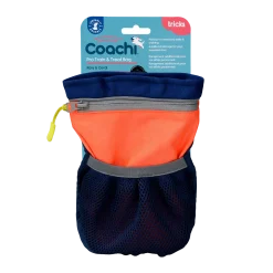 Sacoche friandise PRO Train & treat Bag (bleu / corail)