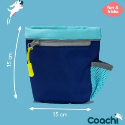 Sacoche friandise Train & treat Bag (bleu clair / bleu marine)