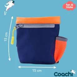 Sacoche friandise Train & treat Bag (bleu / corail)
