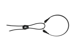 Sangle collier avec élastique pour collier de dressage.