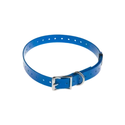 Sangle de collier bleue 85 x 25 mm