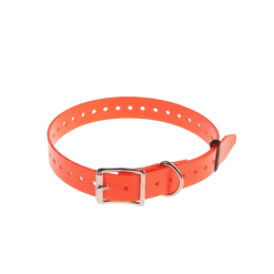 Sangle de collier Canicom orange fluo 65 x 25 mm