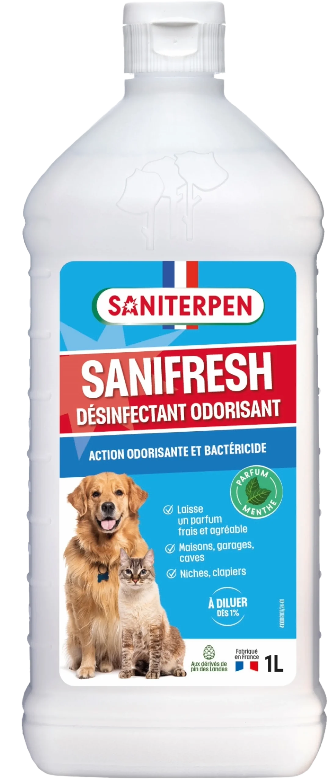 Saniterpen désinfectant odorisant SANI FRESH, 1 litres
