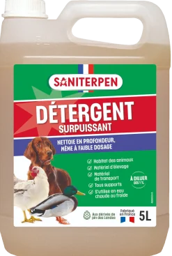 Saniterpen détergent surpuissant 5 litres