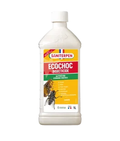 Saniterpen insecticide Ecochoc au pyrèthre végétal, 1 litre