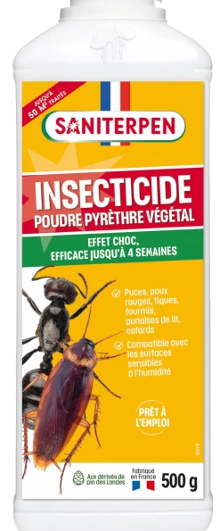 Saniterpen insecticide poudre, 500 g