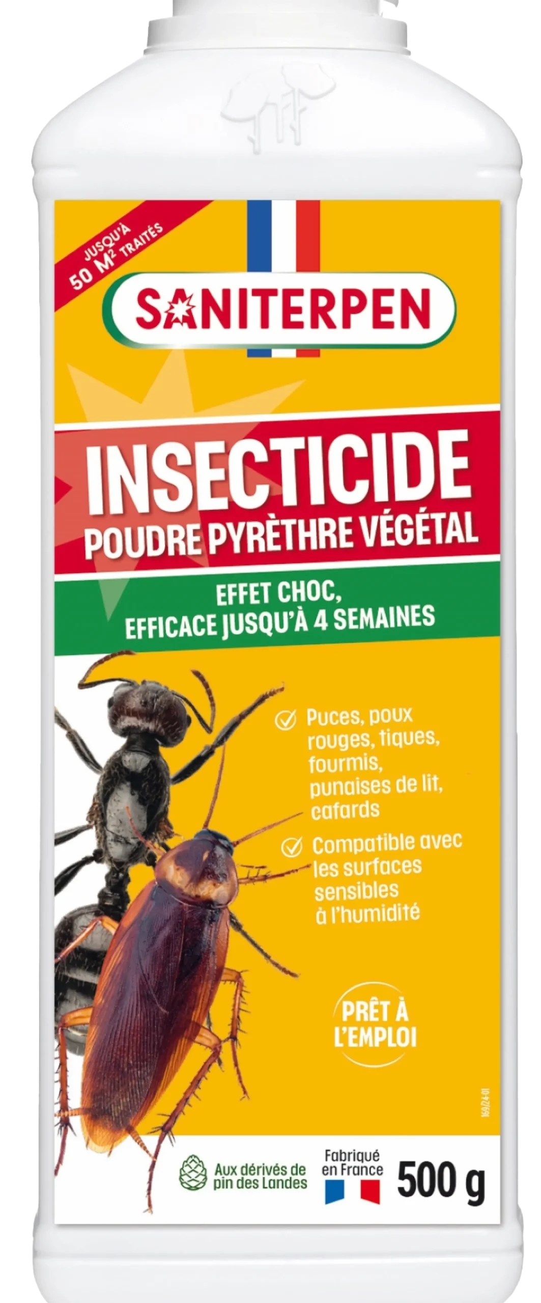 Saniterpen insecticide poudre, 500 g