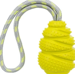 Sauteur sur corde, flottant, en caoutchouc naturel, 9 cm,30 cm, lime