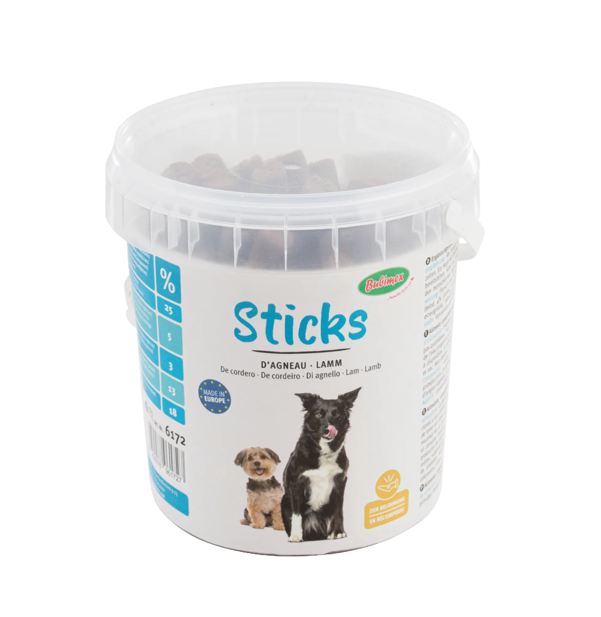 Seau de 500 g Stick Agneau