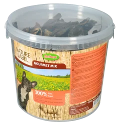 Seau gourmet mix, mélange de viandes séchées, 800 gr