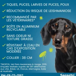 Seresto, collier anti parasitaire pour petit chien