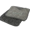 Serviette avec pochettes pour les mains