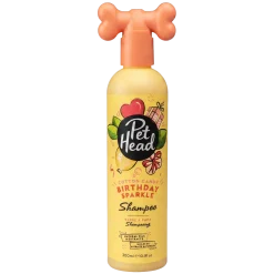 Shampoing Birthday, désodorisant parfum BARBE A PAPA, 300 ml - Pet Head