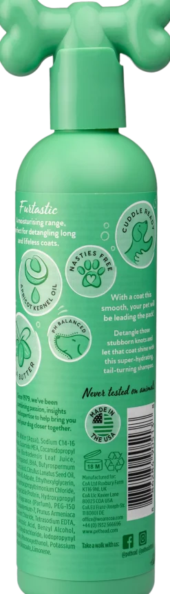 Shampoing Furtactic, désodorisant parfum PASTEQUE, 300 ml - Pet Head