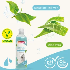 Shampooing pelage clair 250 ml (pelage blanc)