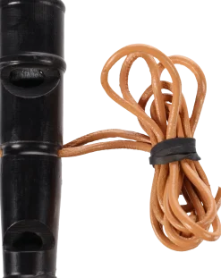 Sifflet de rappel corne buffle, 2 tons, pour chien, grand modèle